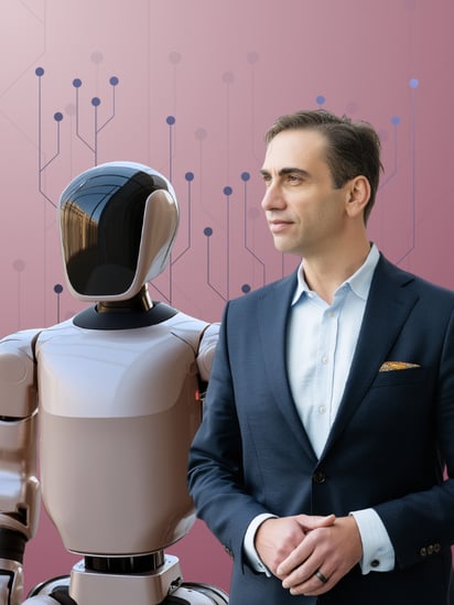 Bild LP Sven+Robot